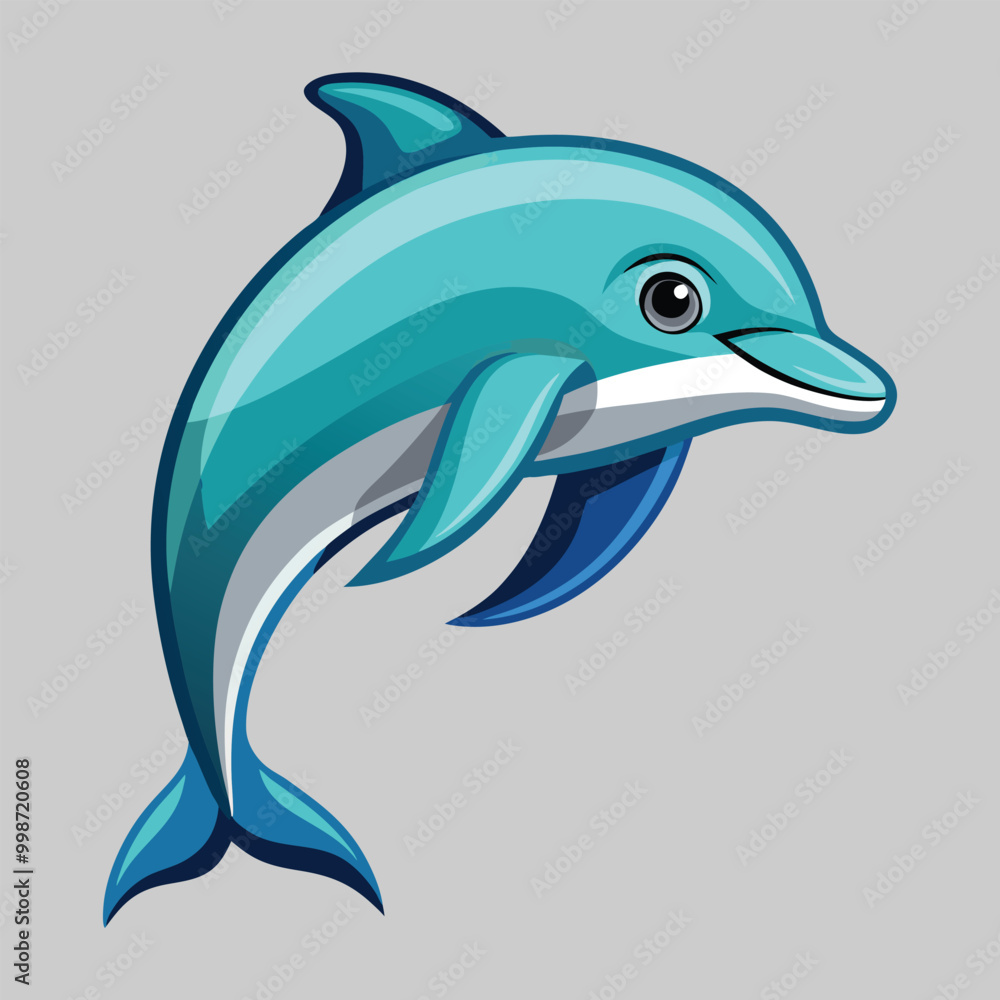 Dolphin vector image illustration and artwork Dolphin vector image illustration and artwork