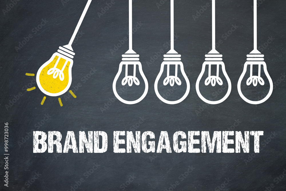 Fototapeta premium Brand Engagement 