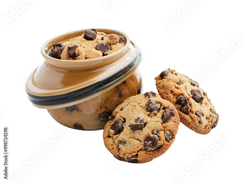 a cookie in a jar photo