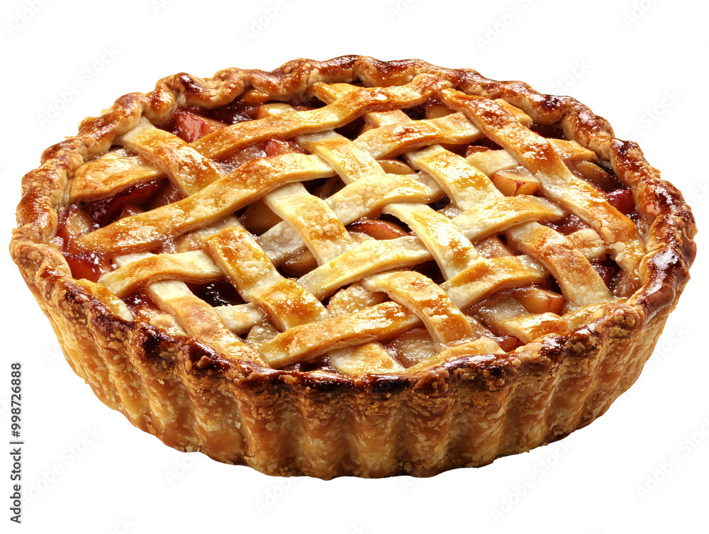 a pie with a lattice crust a pie with a lattice crust