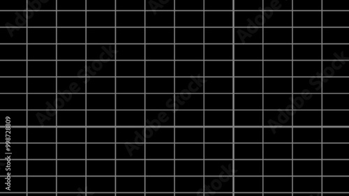 black and white grid video braground 