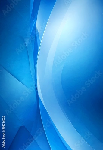 a blue abstract background with curved lines and a gradient effect, creating a sense of movement and depth.