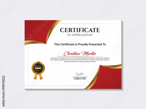 Certificate Design Template