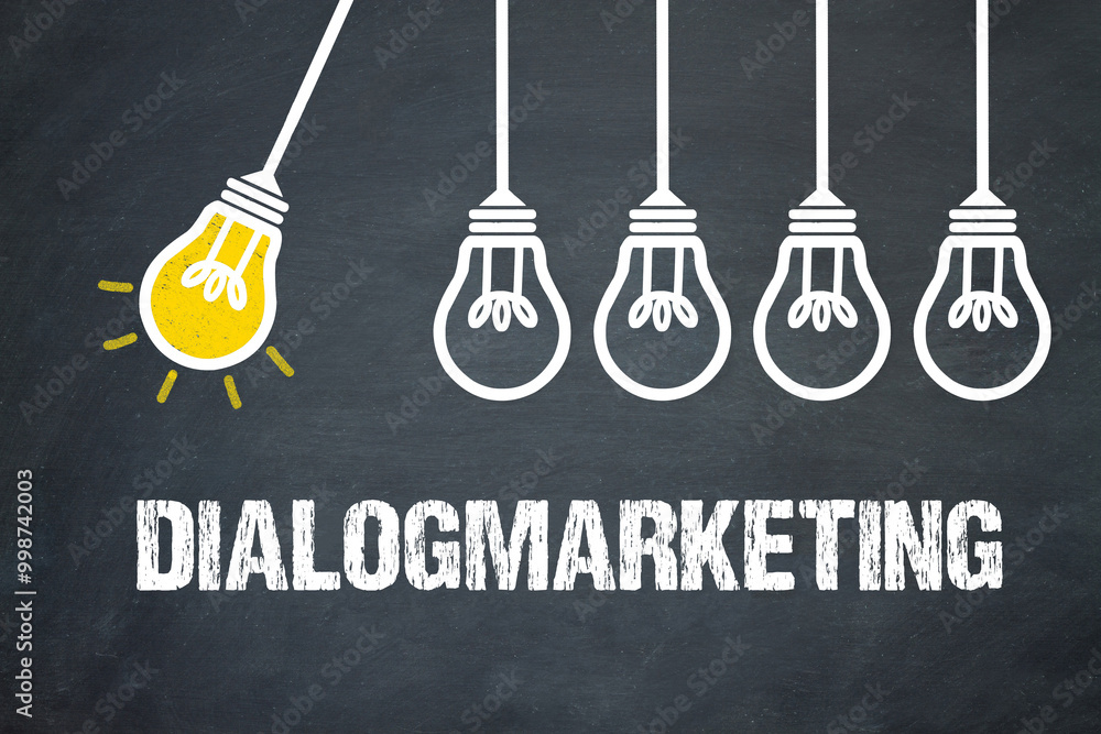 Fototapeta premium Dialogmarketing
