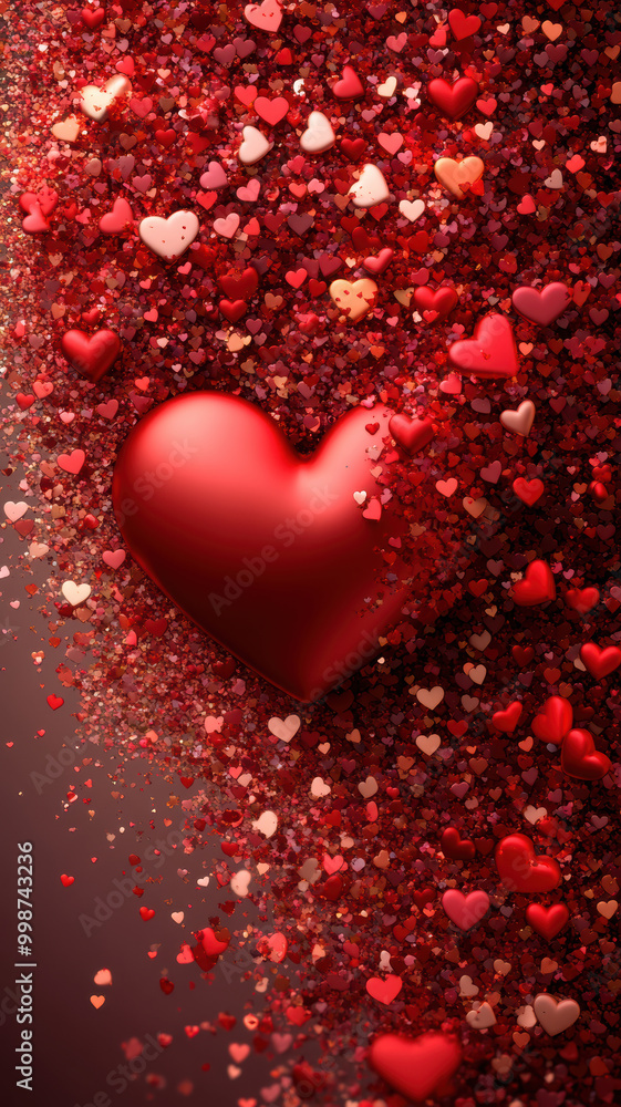 illustration of a heart background illustration of a heart background