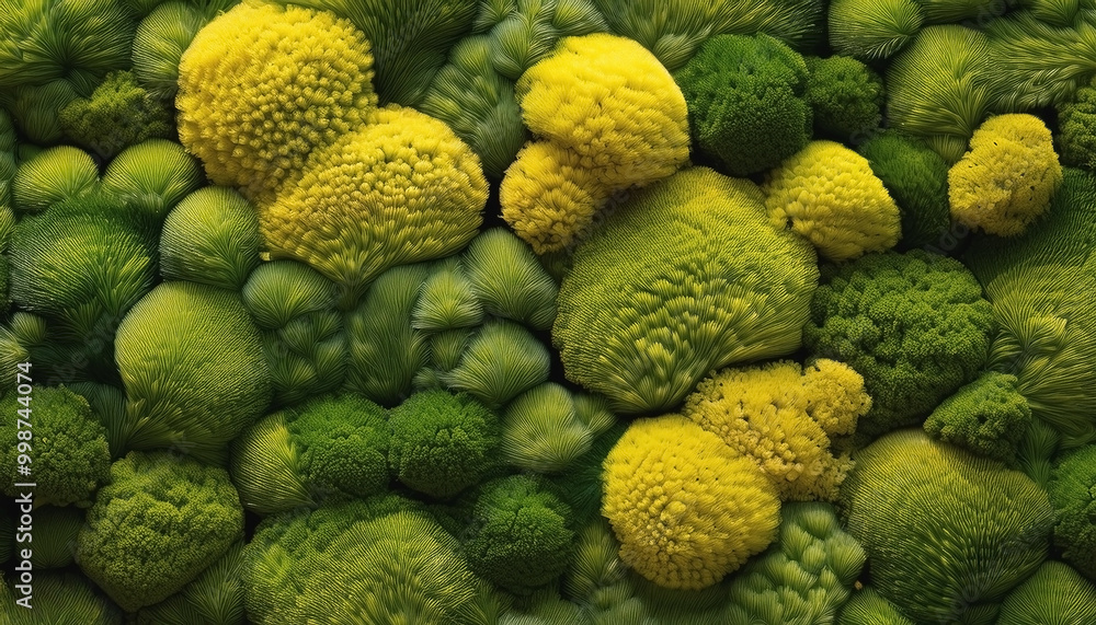 Seamless background featuring shades of moss green and bright yellow, perfect for an environmental theme Seamless background featuring shades of moss green and bright yellow, perfect for an environmental theme