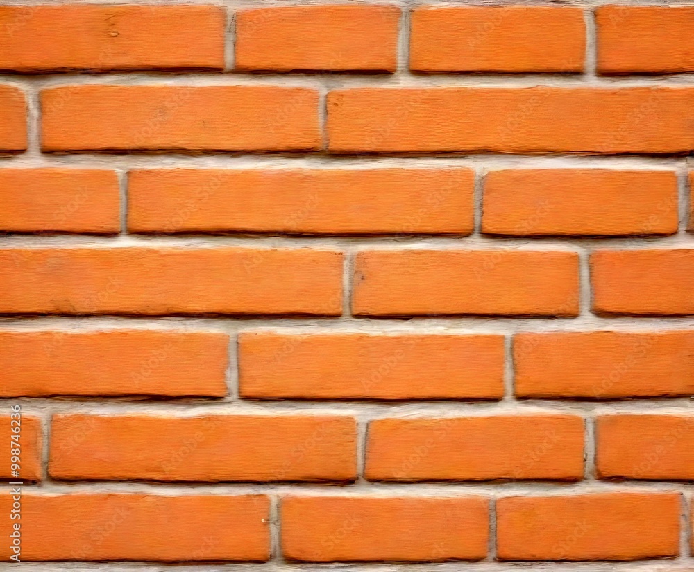 a close-up view brick wall, with the bricks arranged in a horizontal pattern The bricks are a light brown color, and the mortar between them is white, creating a a close-up view brick wall, with the bricks arranged in a horizontal pattern The bricks are a light brown color, and the mortar between them is white, creating a