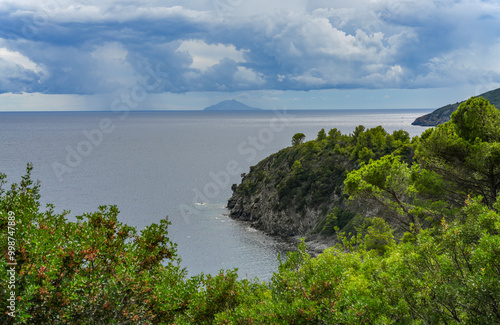 Beautiful summer landscape of  Elba Island, Tuscany, Italy, Europe photo