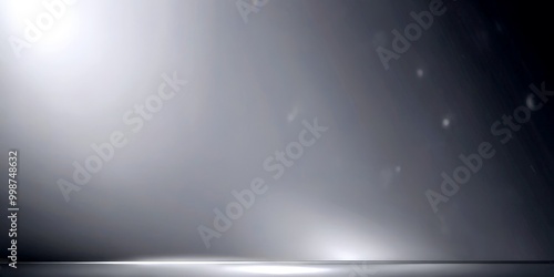 A dark, moody with a gradient of gray and white, featuring a subtle reflection of light on the bottom right corner