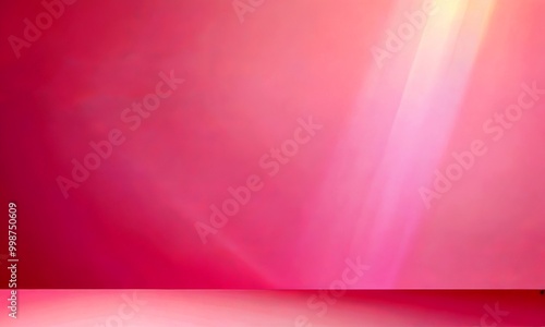 a digital illustration pink background with a diagonal line of light shining through, creating a dynamic and abstract visual effect photo