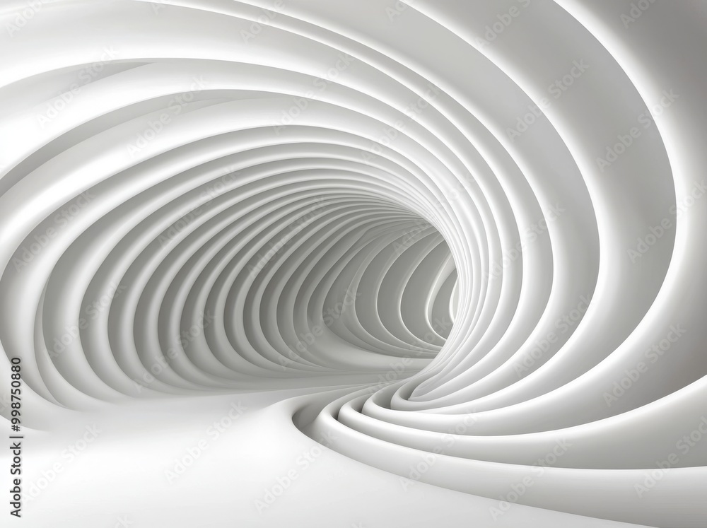 Naklejka premium An abstract of white pattern space, using a future design architecture perspective