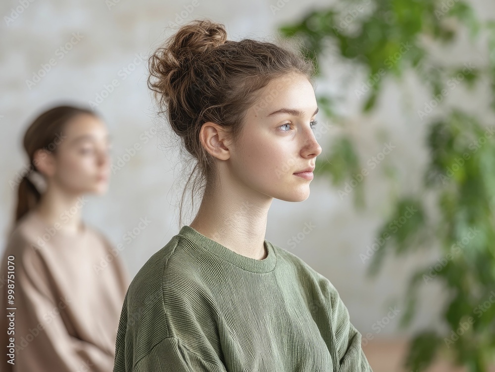 Holistic Health Workshops, individuals learning about holistic health practices, set against a cozy workshop space background Holistic Health Workshops, individuals learning about holistic health practices, set against a cozy workshop space background