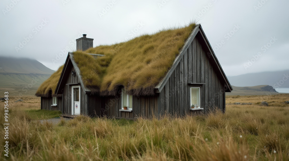 Icelandic Turf House: Historic and Scenic Home Integrated with Nature’s Landscape, Perfect for Eco-Architecture Enthusiasts and Sustainable Travel Icelandic Turf House: Historic and Scenic Home Integrated with Nature’s Landscape, Perfect for Eco-Architecture Enthusiasts and Sustainable Travel