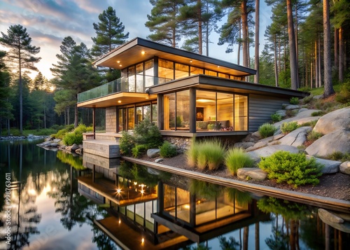 Modern bio-design house