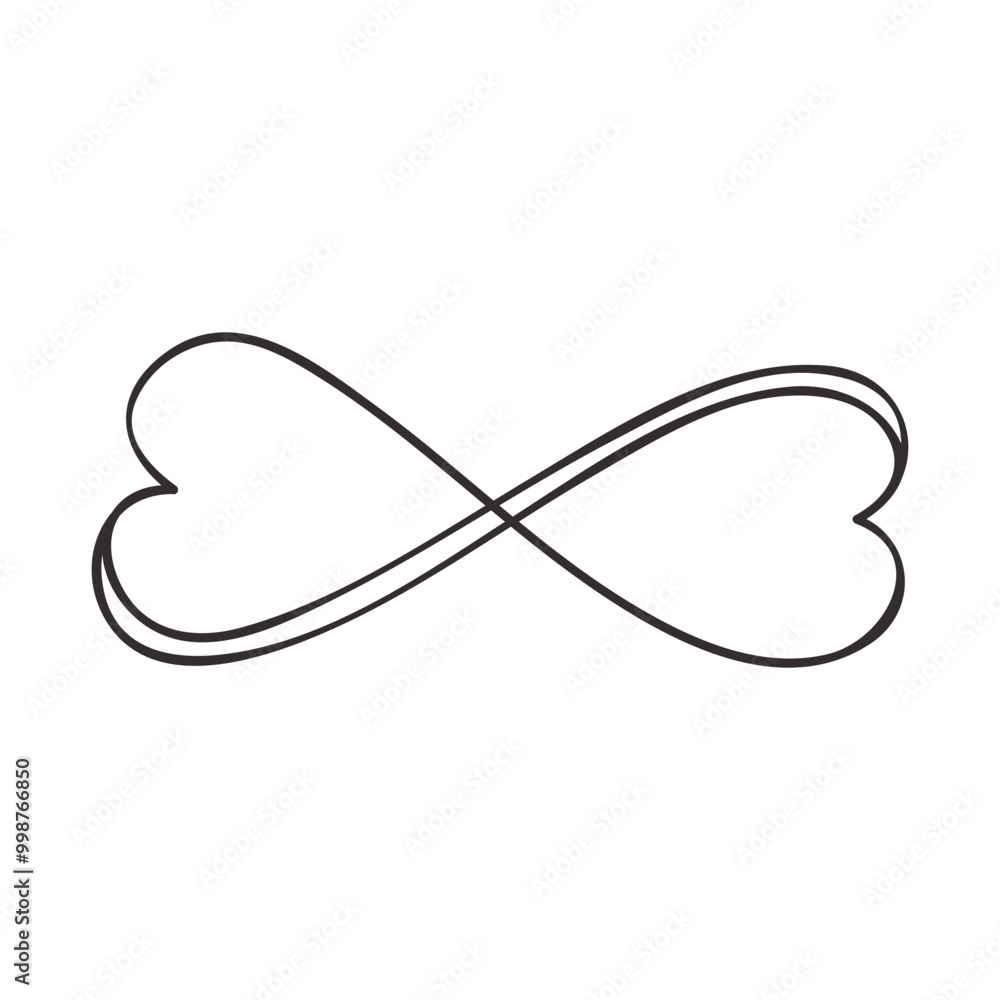 Infinity symbol icon. Vector illustration. Infinity symbol icon. Vector illustration.