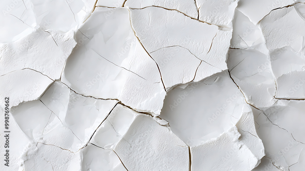 Cracked white surface texture with intricate patterns Cracked white surface texture with intricate patterns