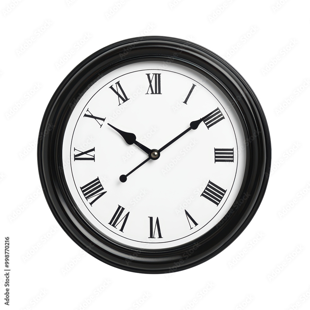 Classic clock isolated on transparent background. Classic clock isolated on transparent background.