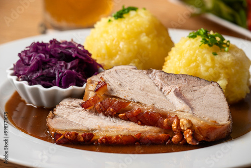 bavarian roast pork