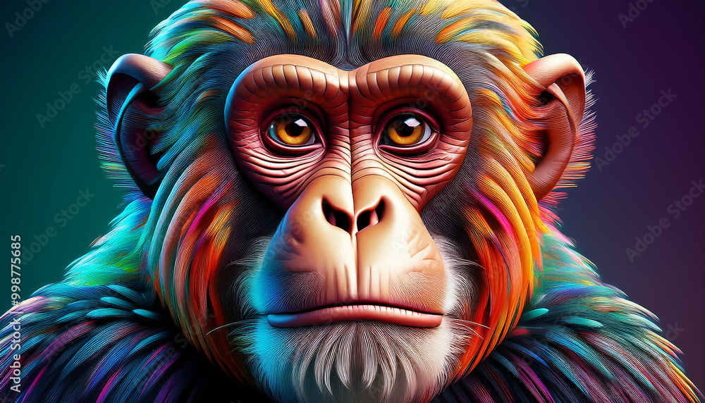 Three wise Monkeys .Monkey see no evil , hear no evil , speak no evil concept . 3d rendering Three wise Monkeys .Monkey see no evil , hear no evil , speak no evil concept . 3d rendering