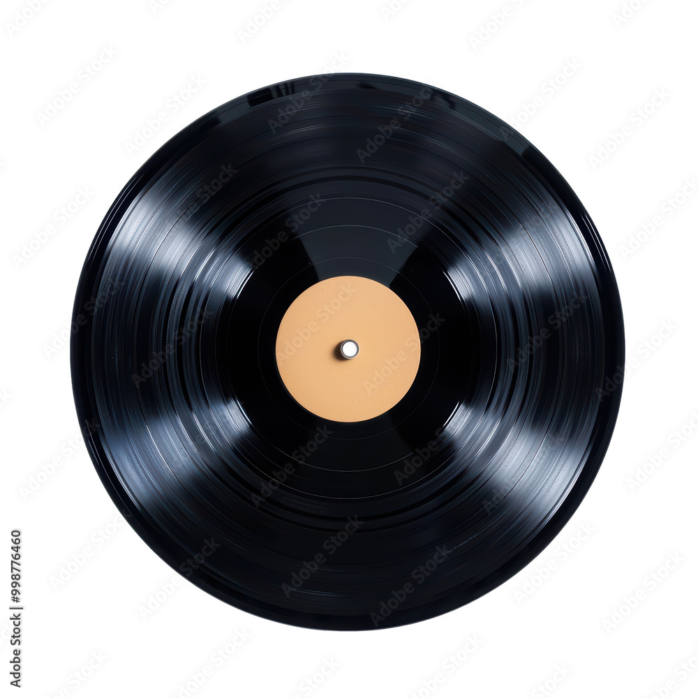 Vinyl record, isolated on transparent background. Vinyl record, isolated on transparent background.