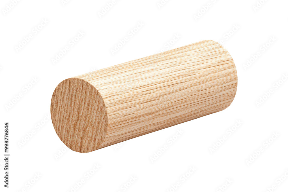 Wooden cylindrical object isolated on transparent background. Wooden cylindrical object isolated on transparent background.