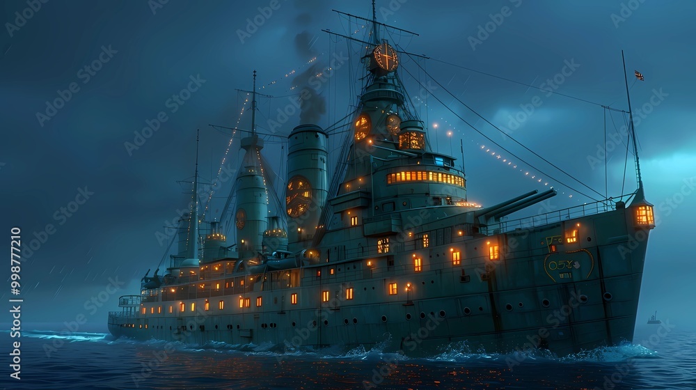 Fototapeta premium ship in the port