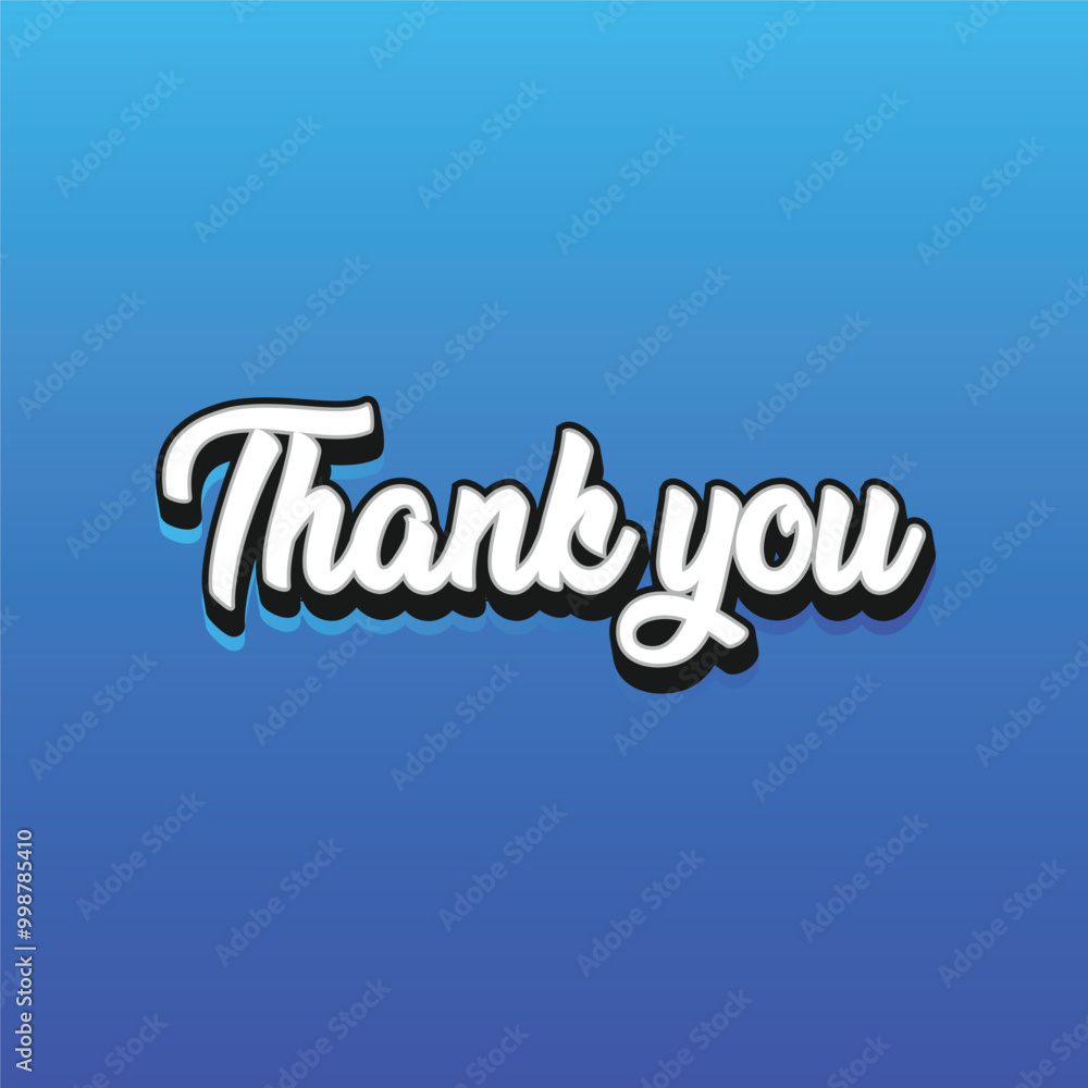 Thank you 3d text effect Thank you 3d text effect