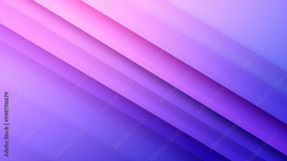 Abstract Gradient Background with Diagonal Bands in Purple Pink and Blue Abstract Gradient Background with Diagonal Bands in Purple Pink and Blue