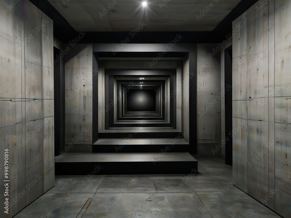 corridor in the building corridor in the building