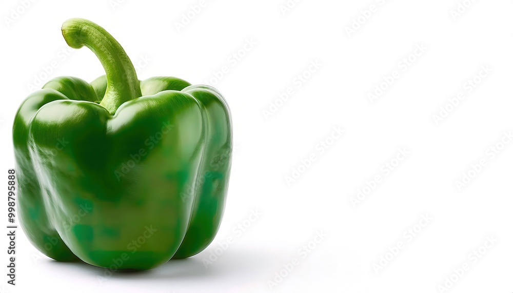 sweet green bell pepper, mangoes. Cultivars of the plant produce fruits in different colors, including red, yellow, orange, green, white, chocolate, candy cane striped, and purple. isolated on white sweet green bell pepper, mangoes. Cultivars of the plant produce fruits in different colors, including red, yellow, orange, green, white, chocolate, candy cane striped, and purple. isolated on white