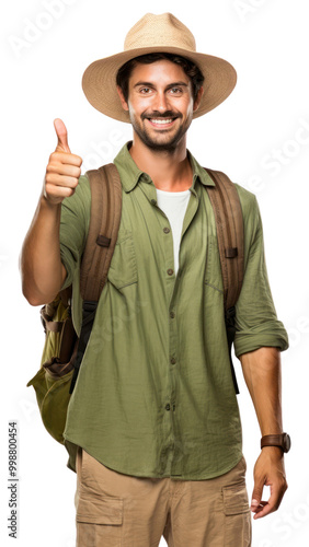 PNG Mexican traveler showing thumb up clothing adult men.