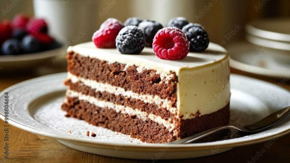 Deliciously indulgent chocolate cake with a fresh twist Deliciously indulgent chocolate cake with a fresh twist