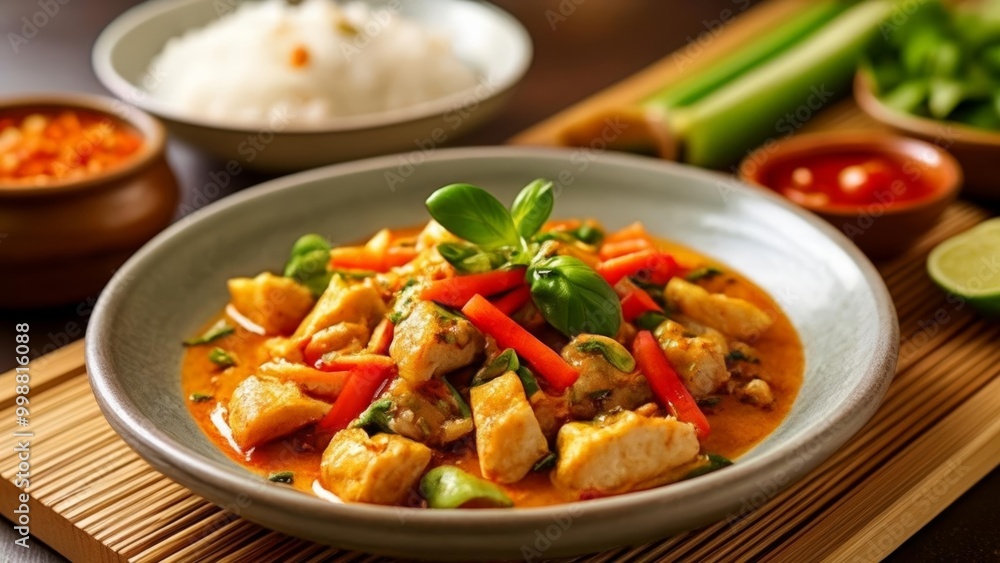 Delicious Asian cuisine ready to be savored Delicious Asian cuisine ready to be savored