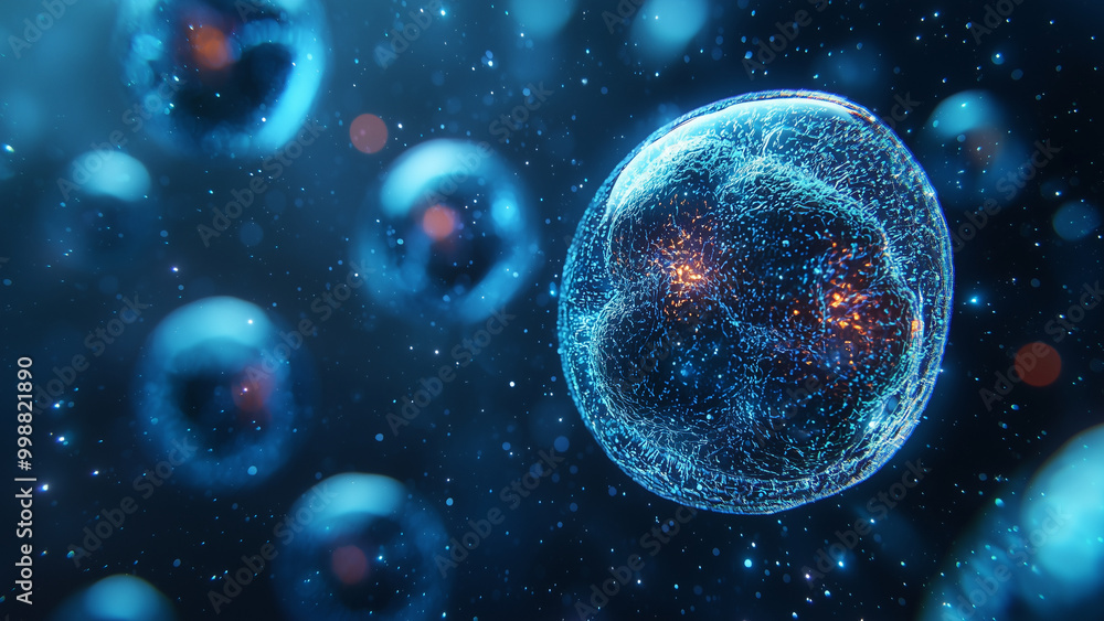Abstract Science concept with cell - cells, biology, science, microscopic, organism, microbe, research, cluster, structure, microorganism, nucleus, biology study Abstract Science concept with cell - cells, biology, science, microscopic, organism, microbe, research, cluster, structure, microorganism, nucleus, biology study