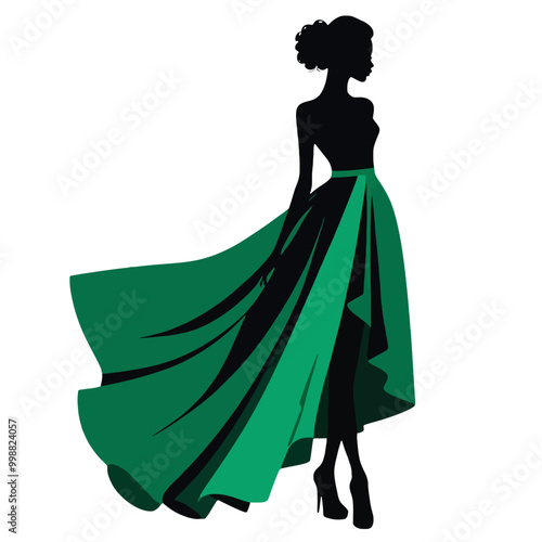 Fashion icon. PNG and Vector