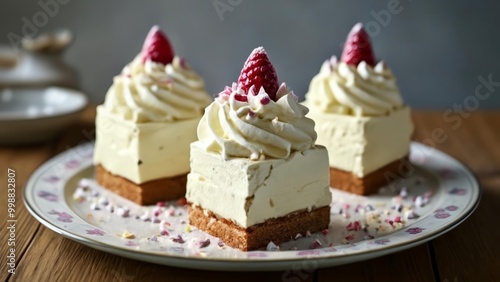  Delicious dessert trio ready to be savored