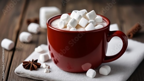  Cozy up with a marshmallowtopped hot chocolate photo