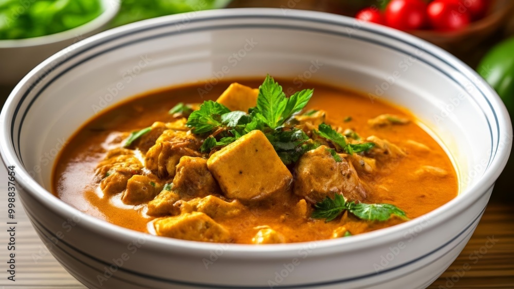 Delicious Indian Curry in a Bowl Delicious Indian Curry in a Bowl