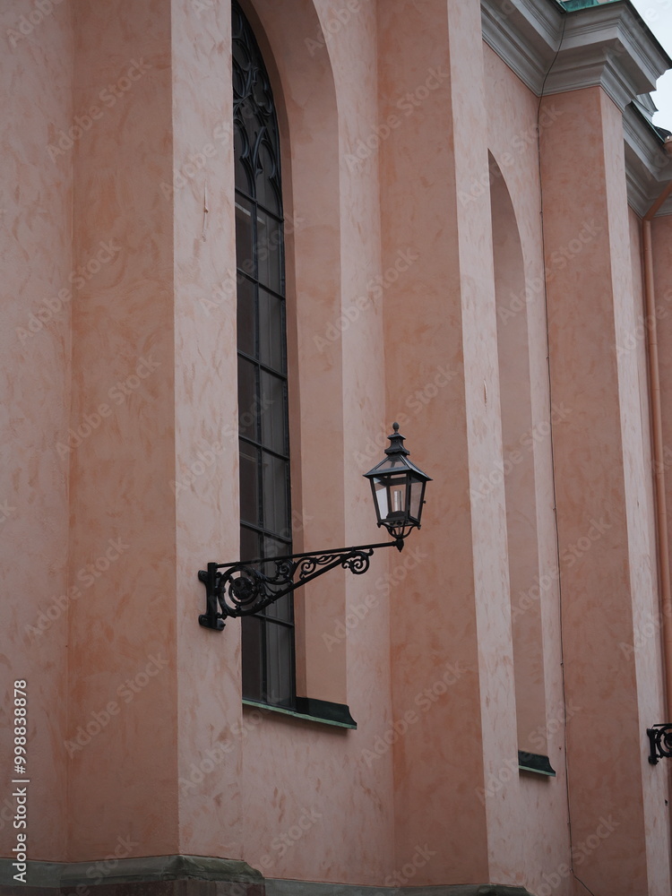 street lamp in the town street lamp in the town