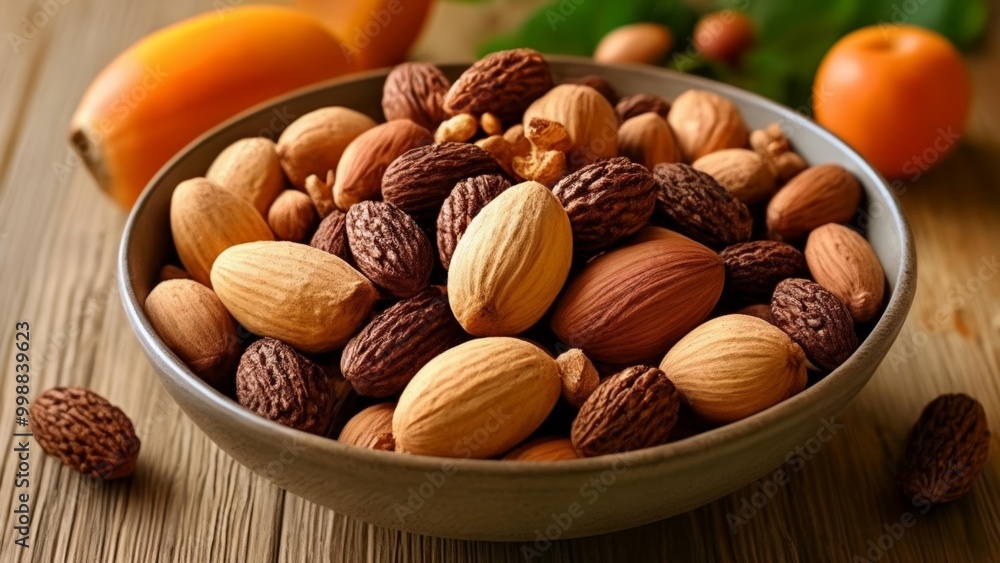 Nutty Delights A Bowl of Fresh Almonds Nutty Delights A Bowl of Fresh Almonds