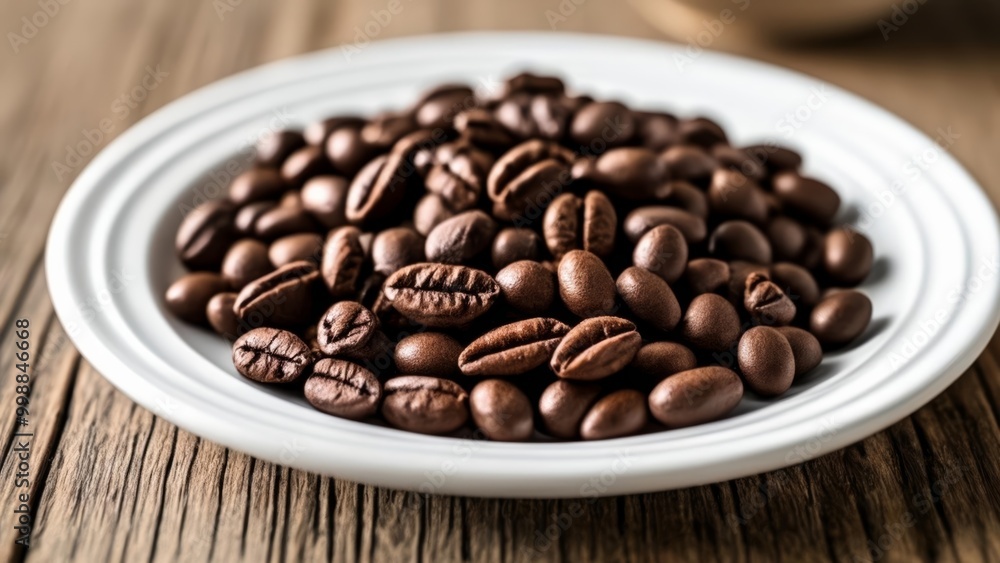Fototapeta premium Aromatic coffee beans ready to brew
