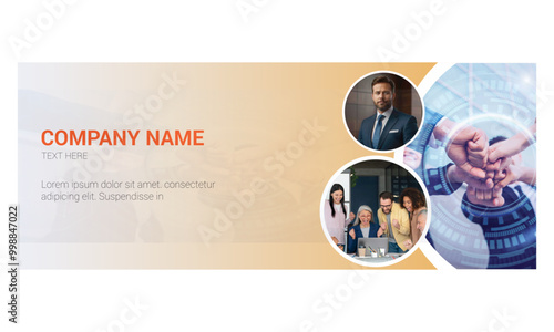 business presentation template design 