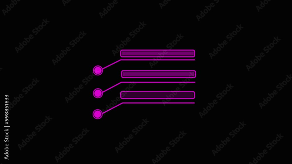 Animation of HUD elements Animate callous HUD elements on black background. pink color HUD elements Animation of HUD elements Animate callous HUD elements on black background. pink color HUD elements