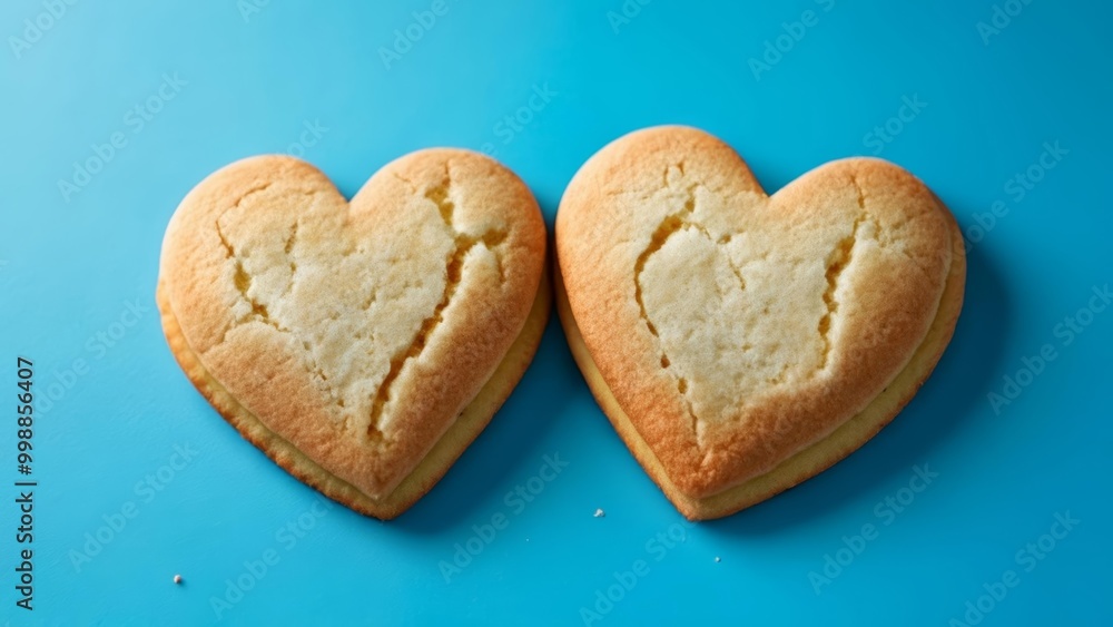 Heartshaped cookies for a sweet surprise Heartshaped cookies for a sweet surprise