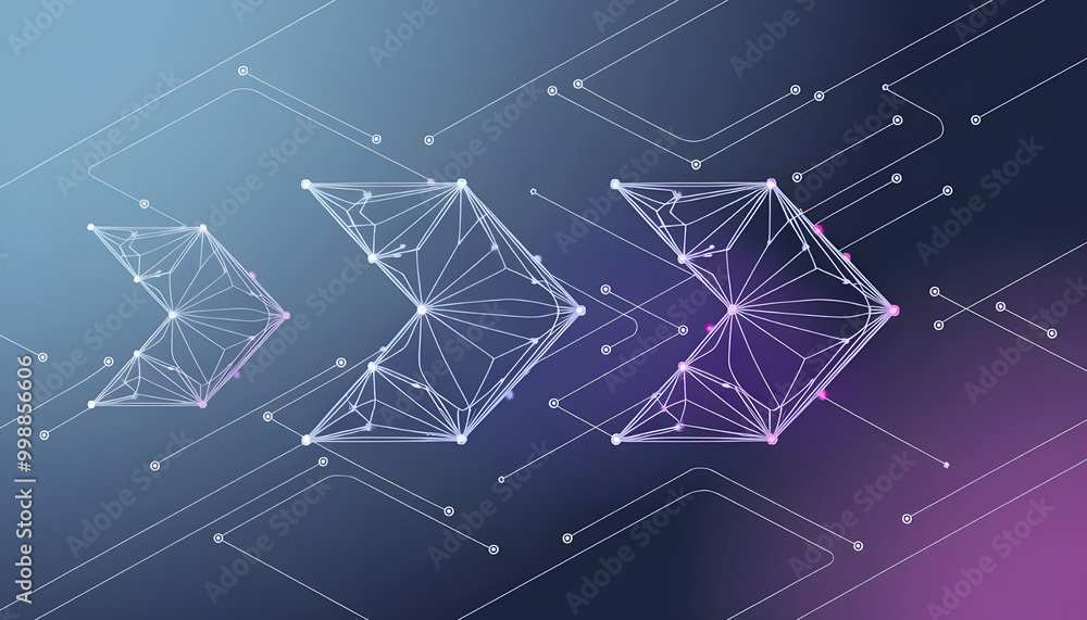 Abstract polygonal space low poly arrow with connecting dots and lines. Wireframe Business arrow connection structure. Futuristic Vector Illustration. High resolution Abstract polygonal space low poly arrow with connecting dots and lines. Wireframe Business arrow connection structure. Futuristic Vector Illustration. High resolution