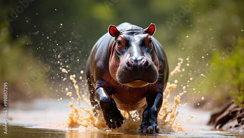 pygmy hippopotamus photo