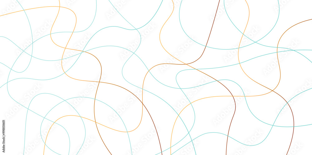 Random pattern colorful line stroke on a transparent background. Chaotic random lines abstract geometric pattern vector background. Decorative golden pattern with tangled curved lines. Random pattern colorful line stroke on a transparent background. Chaotic random lines abstract geometric pattern vector background. Decorative golden pattern with tangled curved lines.