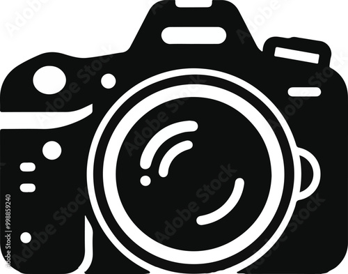 dslr camera vector