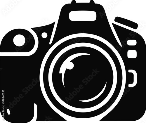 dslr camera vector