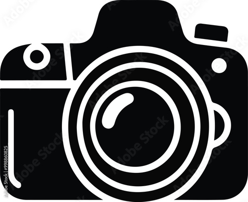 dslr camera vector